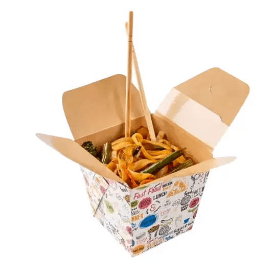 Noodle Boxes packaging