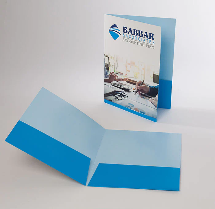 2 Pocket Presentation Folder