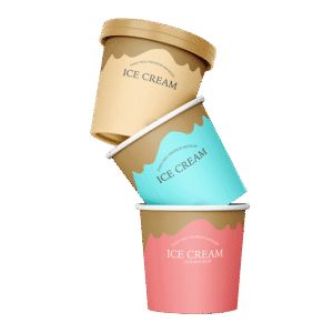 Ice Cream Tubs