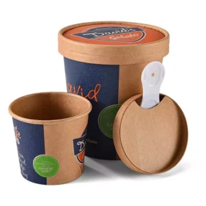 Paper Ice Cream Cups With Lids