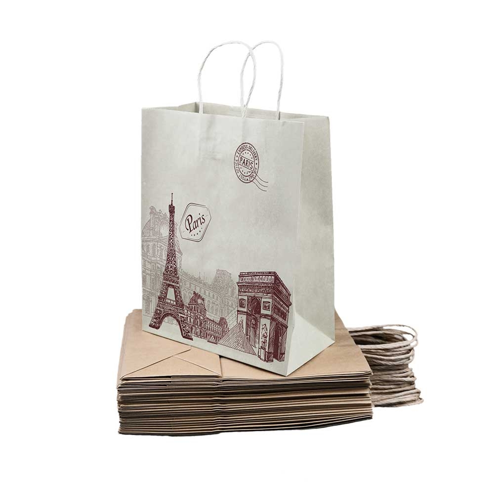Twisted Handle Paper Bags - Image 3