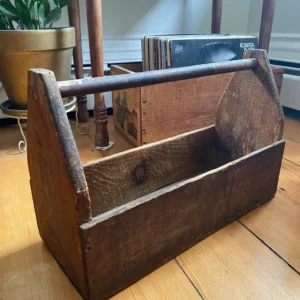 Vintage Wooden Tool Box