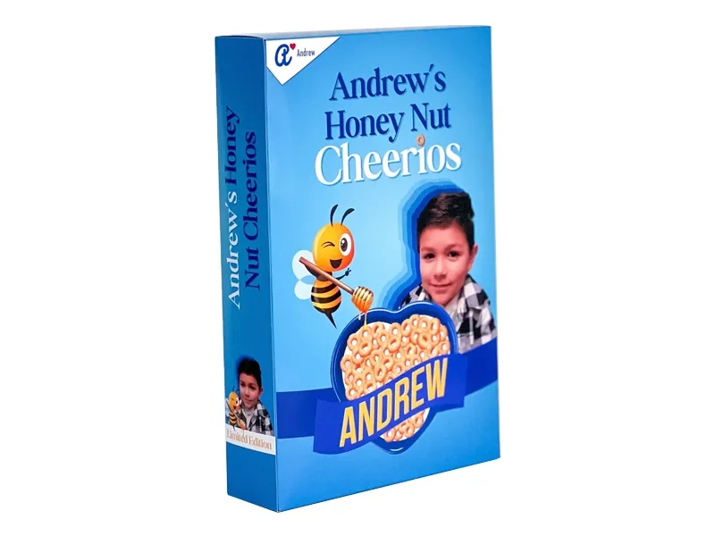 Mini Cereal Boxes
